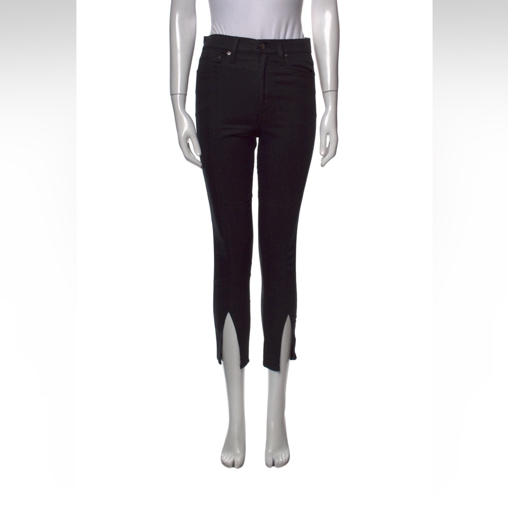 Alice + Olivia Black Ankle Jeans